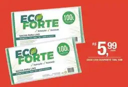 DB Supermercados Eco - sac lixo nforte 100l oferta