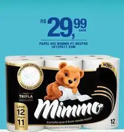 DB Supermercados Mimmo - papel hig ff neutro lvl2p611 oferta