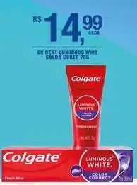 DB Supermercados Colgate - cr dent luminous white color ceret oferta
