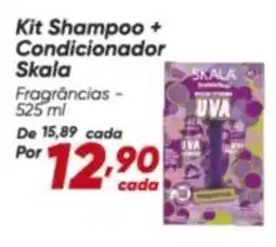 Dia Skala - kit shampoo + condicionador oferta