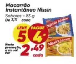 Dia Nissin - macarrão instantâneo oferta