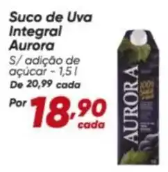 Dia Aurora - suco de uva integral oferta