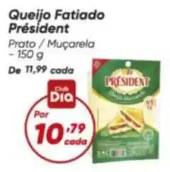 Dia President - queijo fatiado oferta