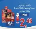 Supermercados BH De - iogurte líquido itambé kids/looney tunes p/levar oferta