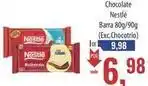 Supermercados BH Nestlé - chocolate barra oferta