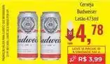 Supermercados BH Budweiser - cerveja oferta