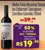 Muffato Reserva - vinho tinto tanno ou cabernet sauvignon cerrillo garrafa oferta
