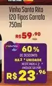 Muffato Rita - vinho santa rita 120 tipos oferta