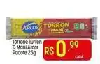 Muffato Arcor - torrone turron & mani pacote oferta