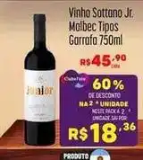 Muffato Junior - vinho milano malbec tipos oferta