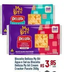 Max Atacadista Pacote - biscoito delizza my bit agua e sal ou biscoito delizza my bit cream cracker oferta
