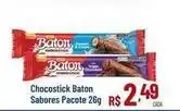 Max Atacadista Baton - chocostick sabores pacote oferta