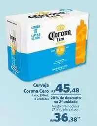 Sam's Club Corona - cerveja cero oferta
