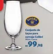 Sam's Club Colibri - conjunto de taças para cerveja oferta