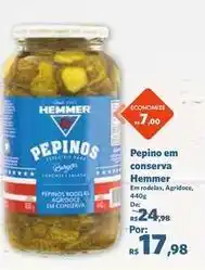 Sam's Club Hemmer - pepino em conserva oferta
