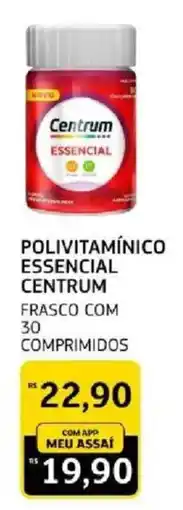 Assaí Atacadista Polivitamínico essencial centrum oferta