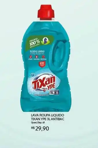 Bistek Supermercados Lava Roupa Liquido Tixan Ype 3l Antibac oferta