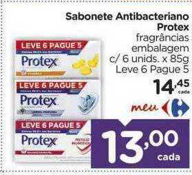 Carrefour Sabonete Antibacteriano Protex oferta