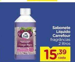 Carrefour Sabonete Líquido Carrefour oferta
