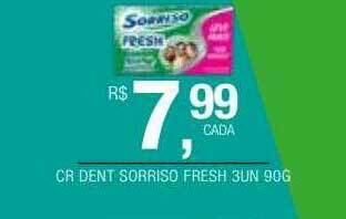 DB Supermercados Cr Dent Sorriso Fresh oferta