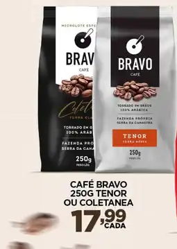 Supermercados Joanin Café bravo tenor ou coletanea oferta