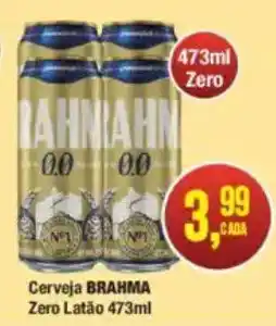 Redeconomia Cerveja brahma zero latão oferta