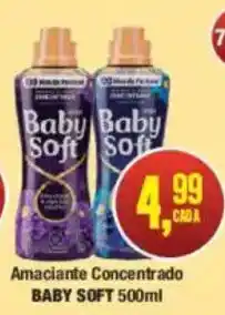 Redeconomia Amaciante concentrado baby soft oferta