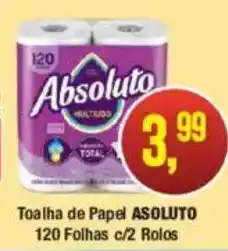 Redeconomia Toalha de Papel ASOLUTO oferta