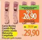 Atacadão Off - carne bovina costela ripa/ costela janela maturatta congelada oferta