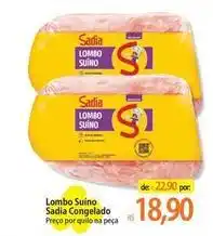 Atacadão Sadia - lombo suíno oferta