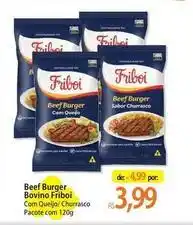 Atacadão Friboi - beef burger bovino oferta