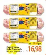 Atacadão Sadia - costela suína oferta