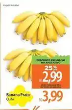 Atacadão Prata - banana oferta
