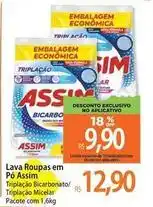 Atacadão Assim - lava roupas em pó oferta