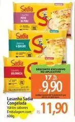 Atacadão Sadia - lasanha congelada oferta
