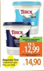 Atacadão Tirol - requeijão oferta