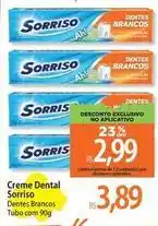 Atacadão Sorriso - creme dental oferta
