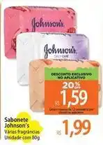 Atacadão Johnson's - sabonete oferta