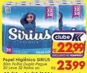 Komprao Atacadista Sirius - papel higiênico oferta