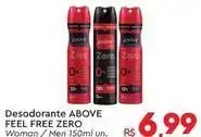 Komprao Atacadista Above - desodorante feel free zero oferta