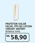 Assaí Atacadista Solar - protetor facial fps 60 lotion creamy oferta