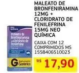 Assaí Atacadista De - maleato de bronfeniramina + cloridrato de fenilefrina 15mg neo química oferta