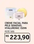 Assaí Atacadista Isdin - creme facial para pele sensível hyaluronic oferta