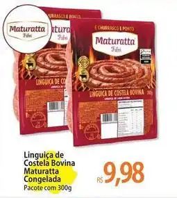 Atacadão Maturatta - linguiça de costela bovina oferta