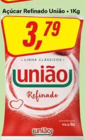 Rede Supermarket Açúcar Refinado União oferta