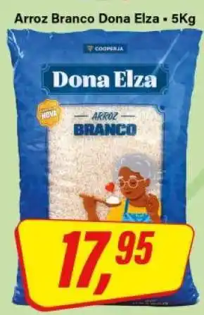Rede Supermarket Arroz Branco Dona Elza oferta