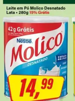 Rede Supermarket Leite em Pó Molico Desnatado oferta
