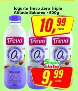 Rede Supermarket Iogurte Trevo Zero Tripla Atitude Sabores oferta