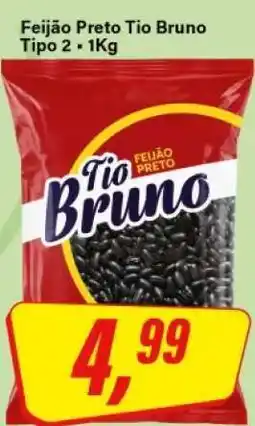 Rede Supermarket Feijão Preto Tio Bruno oferta