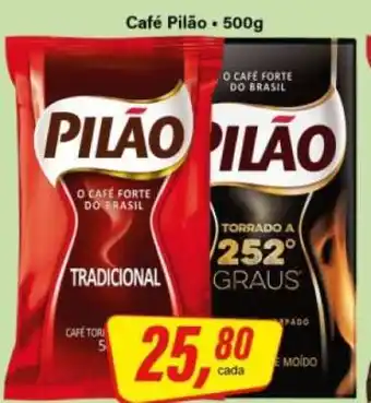 Rede Supermarket Café Pilão oferta